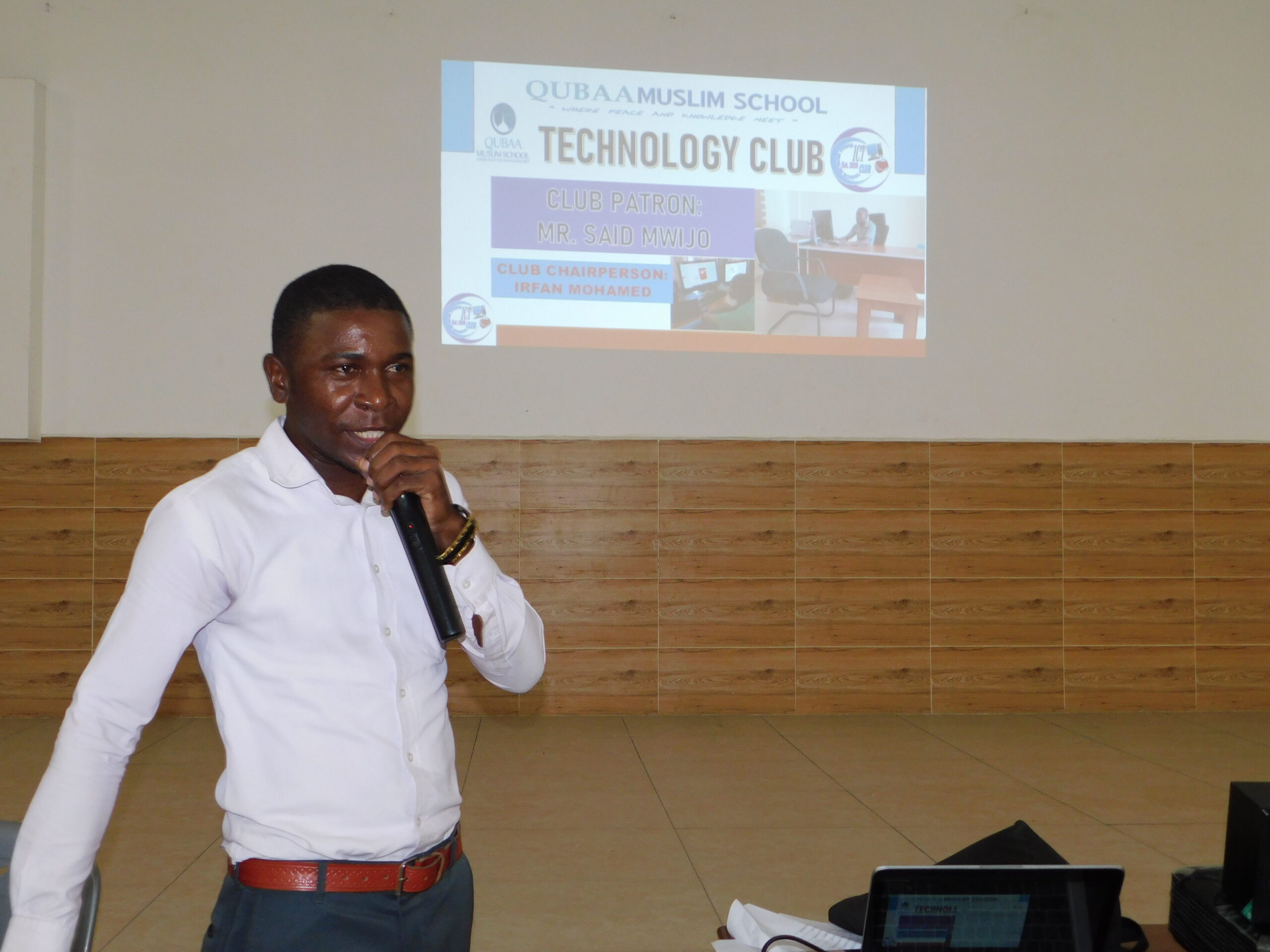 Mr. Said Technology Club Patron